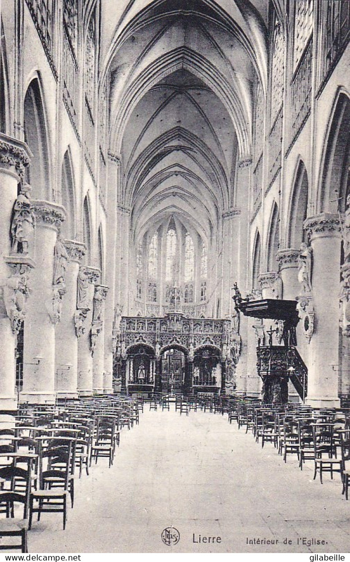 LIER - LIERRE -  Interieur De L'église - Lier