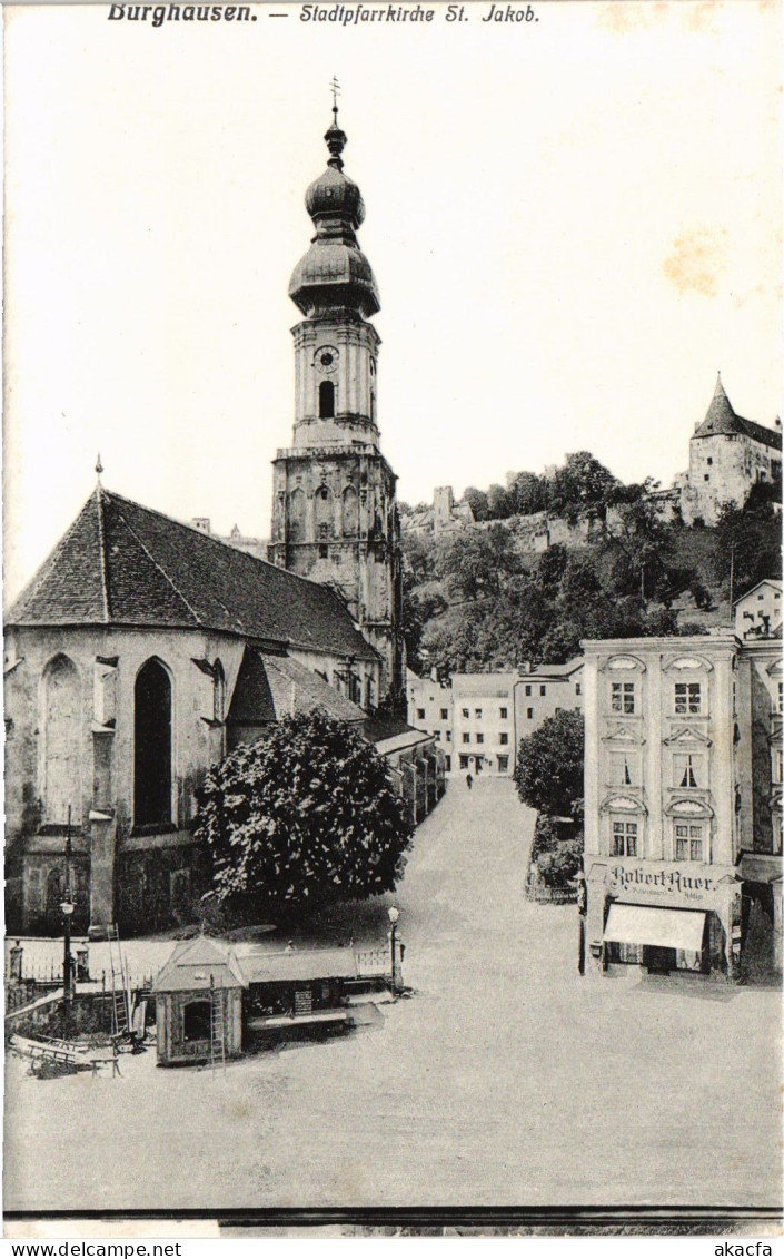 CPA AK Burghausen Stadtpfarrkirche St Jakob GERMANY (1401314) - Burghausen