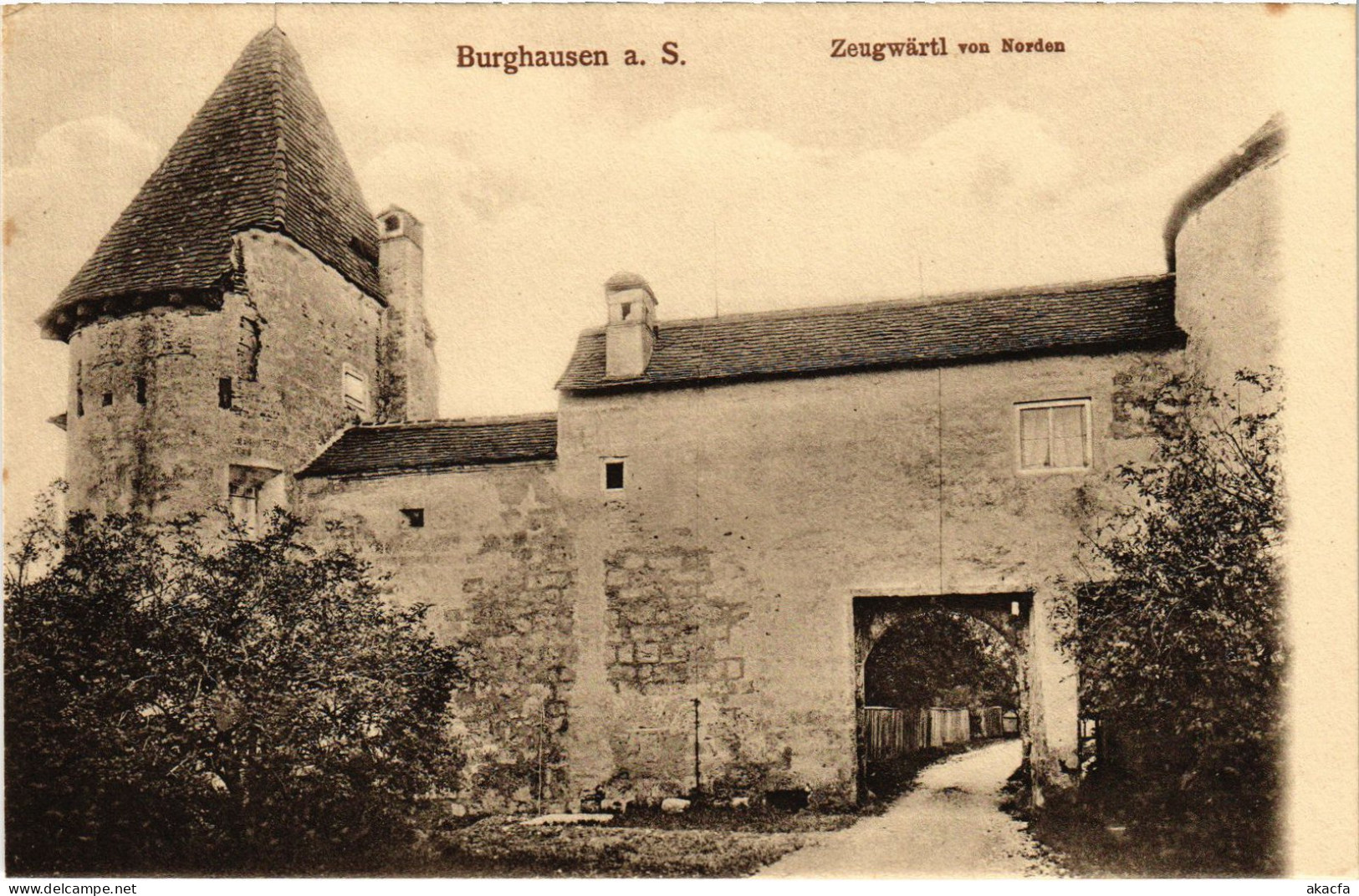 CPA AK Burghausen Zeugwartl GERMANY (1401311) - Burghausen