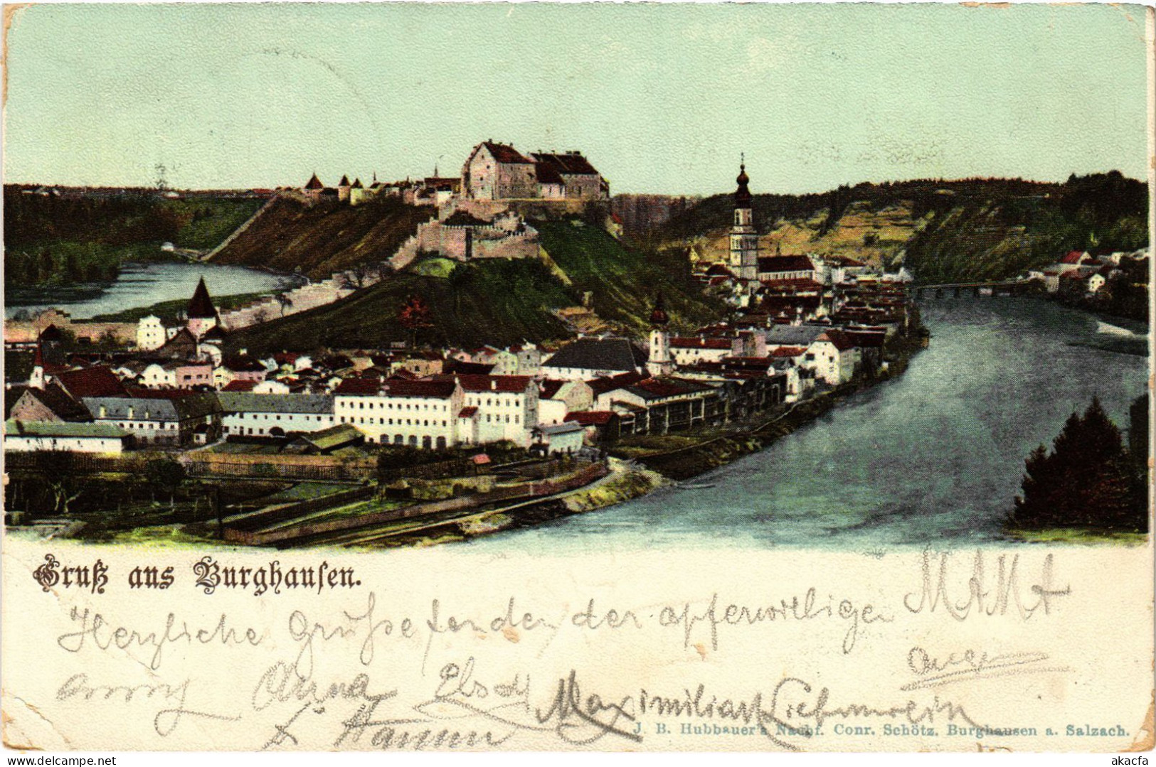 CPA AK Burghausen GERMANY (1401288) - Burghausen