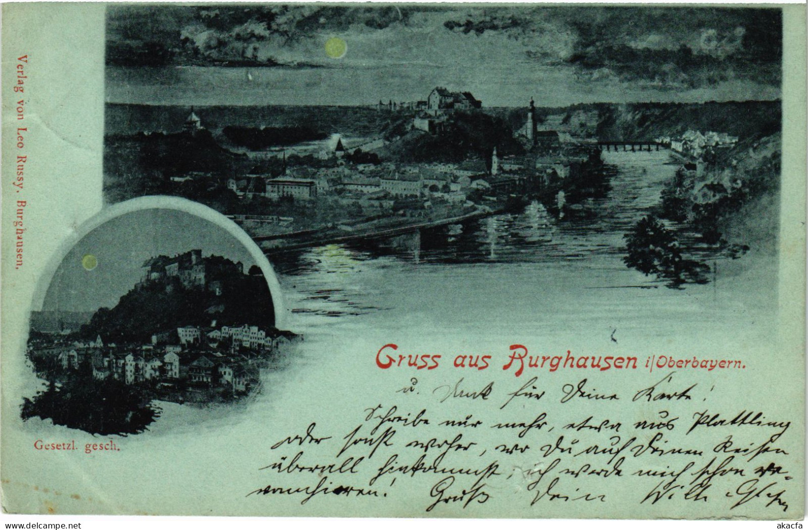 CPA AK Burghausen Souvenir GERMANY (1401262) - Burghausen