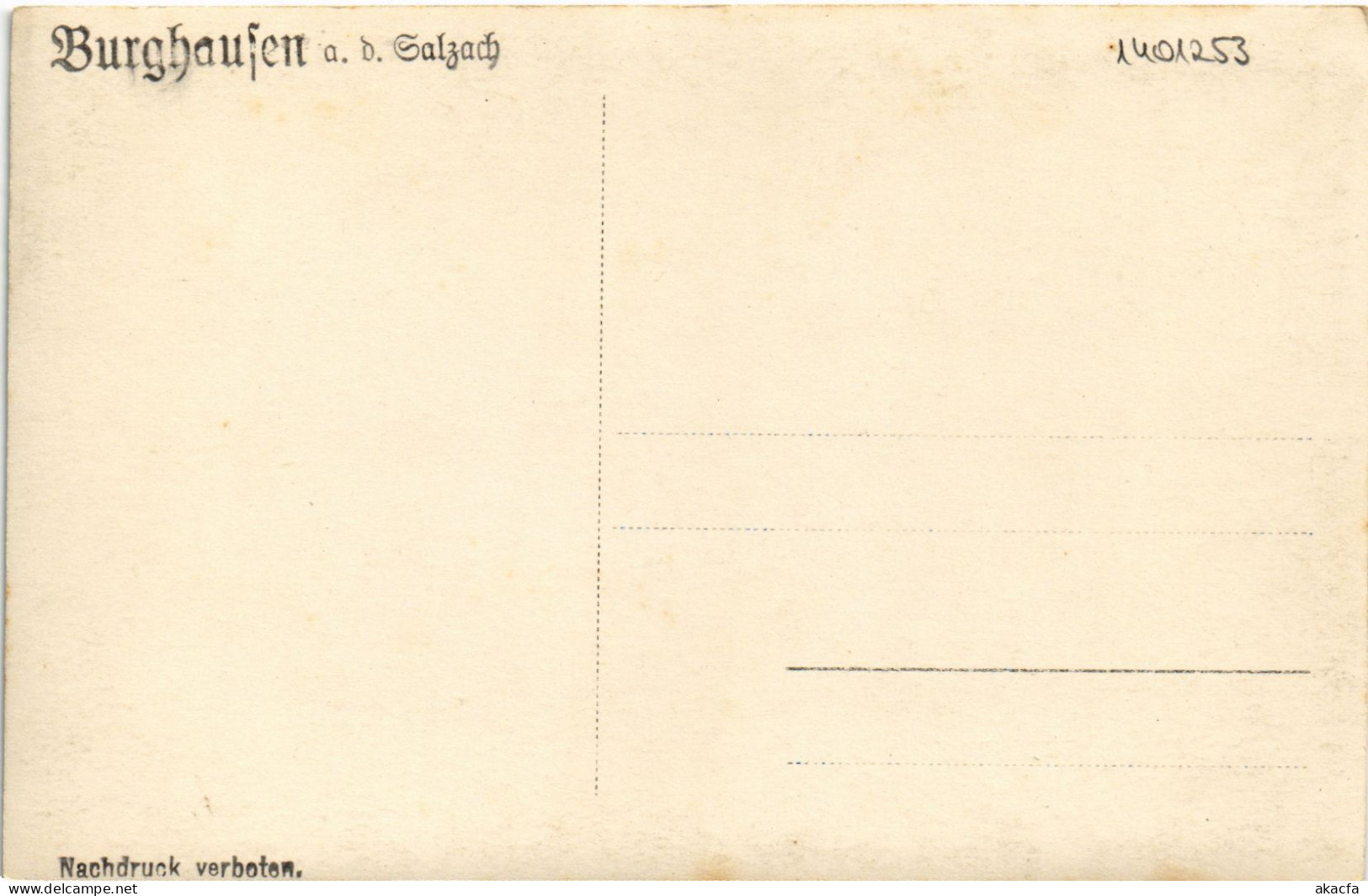 CPA AK Burghausen GERMANY (1401253) - Burghausen