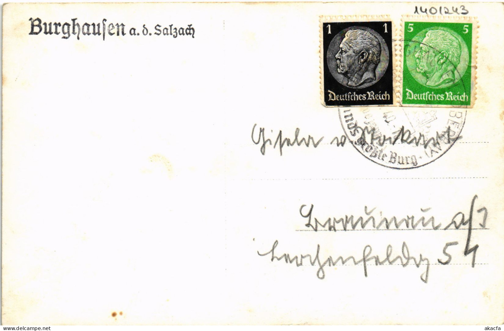 CPA AK Burghausen GERMANY (1401243) - Burghausen