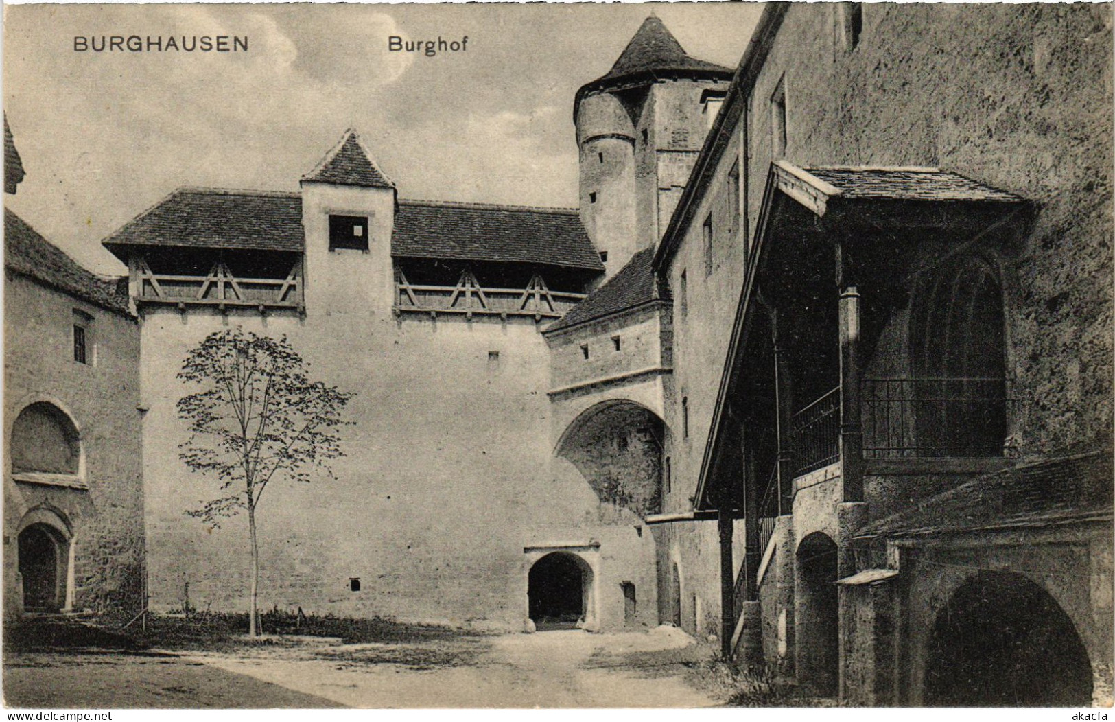 CPA AK Burghausen Burghof GERMANY (1401227) - Burghausen