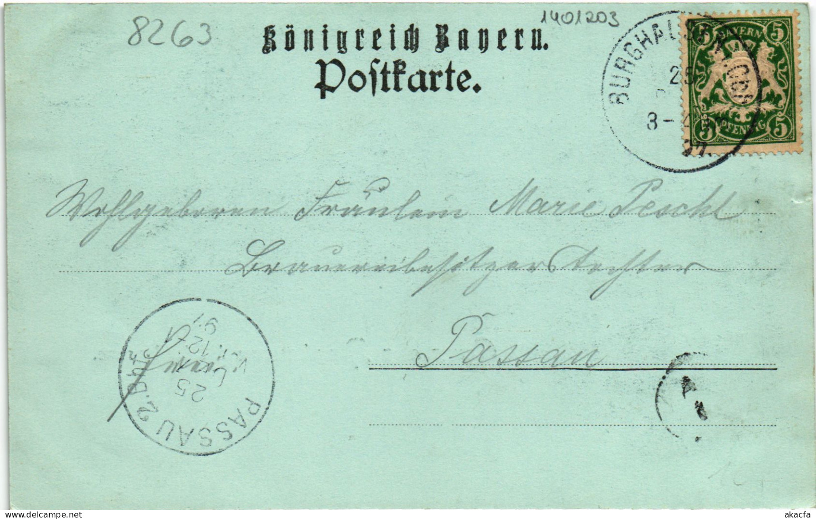 CPA AK Burghausen Souvenir GERMANY (1401203) - Burghausen