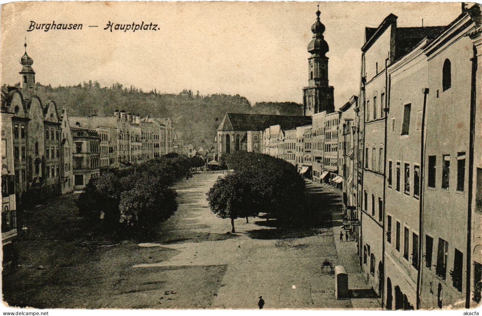 CPA AK Burghausen Hauptplatz GERMANY (1401194) - Burghausen