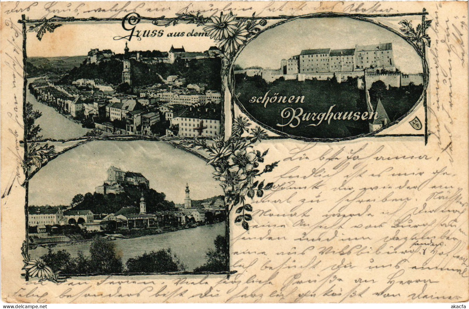 CPA AK Burghausen Souvenir GERMANY (1401192) - Burghausen