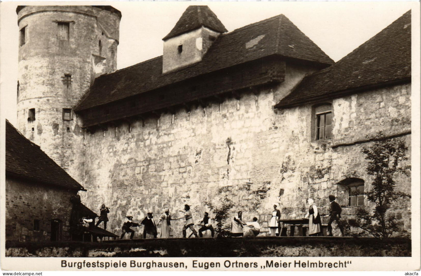 CPA AK Burghausen Burgfestspiel GERMANY (1401184) - Burghausen