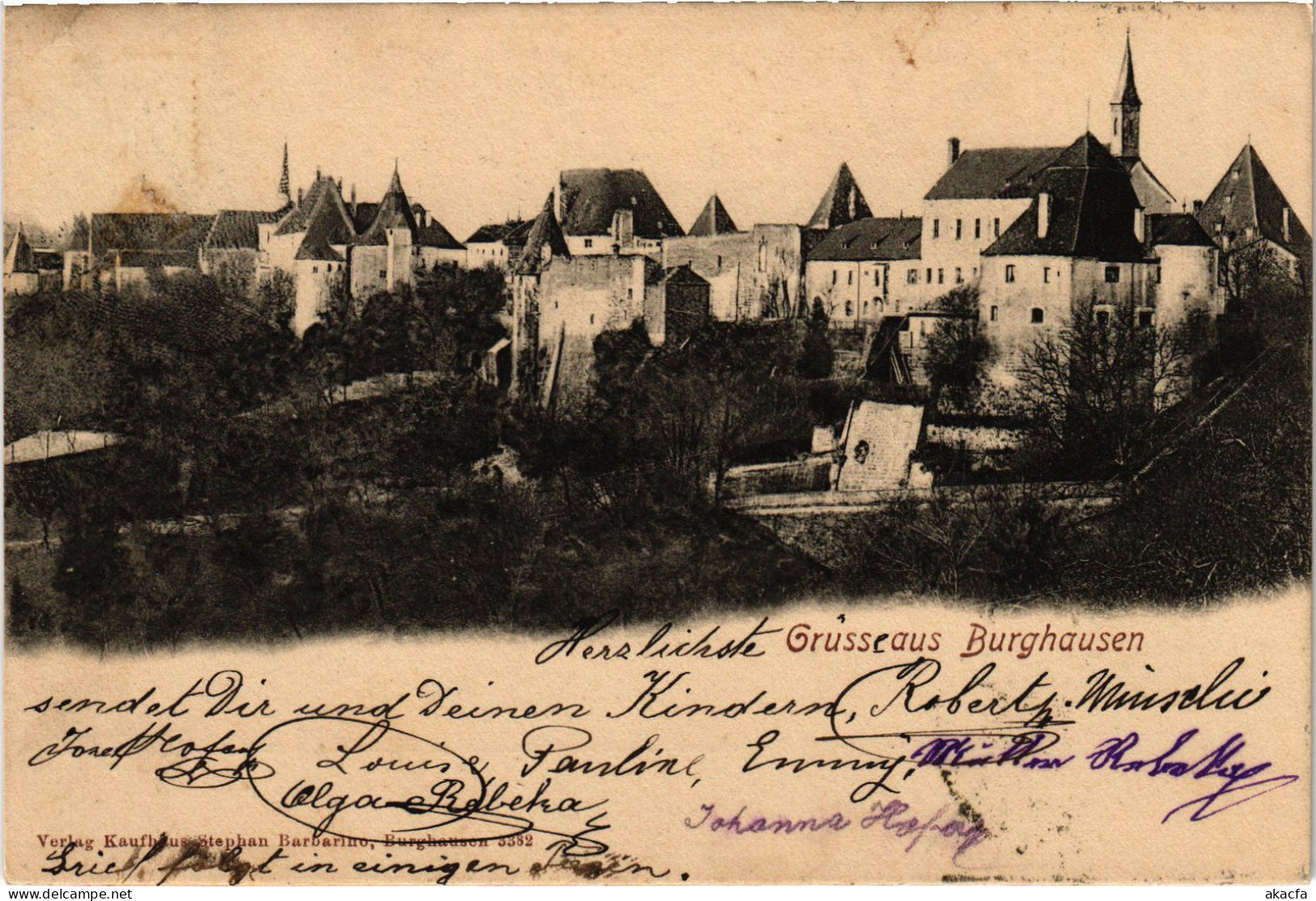 CPA AK Burghausen GERMANY (1401169) - Burghausen