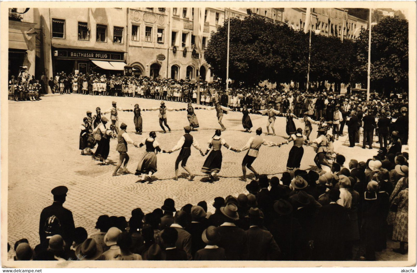 CPA AK Burghausen Historisches Tanzspiel GERMANY (1401165) - Burghausen