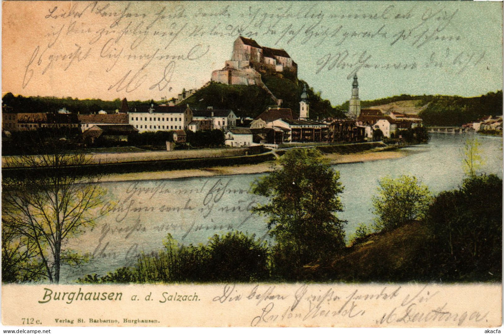 CPA AK Burghausen GERMANY (1401163) - Burghausen