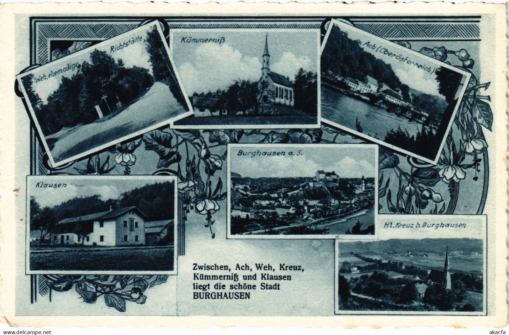 CPA AK Burghausen Souvenir GERMANY (1401154) - Burghausen