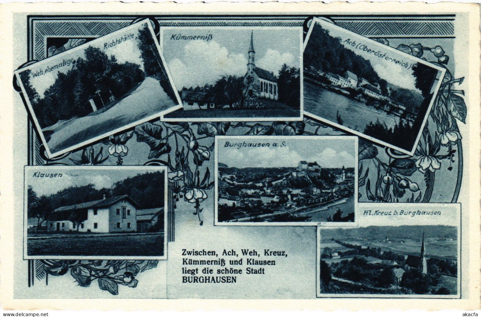 CPA AK Burghausen Souvenir GERMANY (1401140) - Burghausen