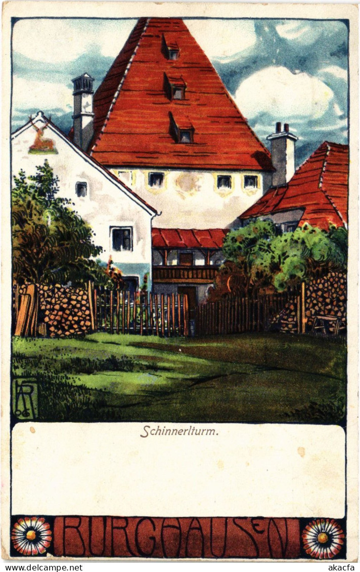 CPA AK Burghausen Schinnerlturm GERMANY (1401136) - Burghausen