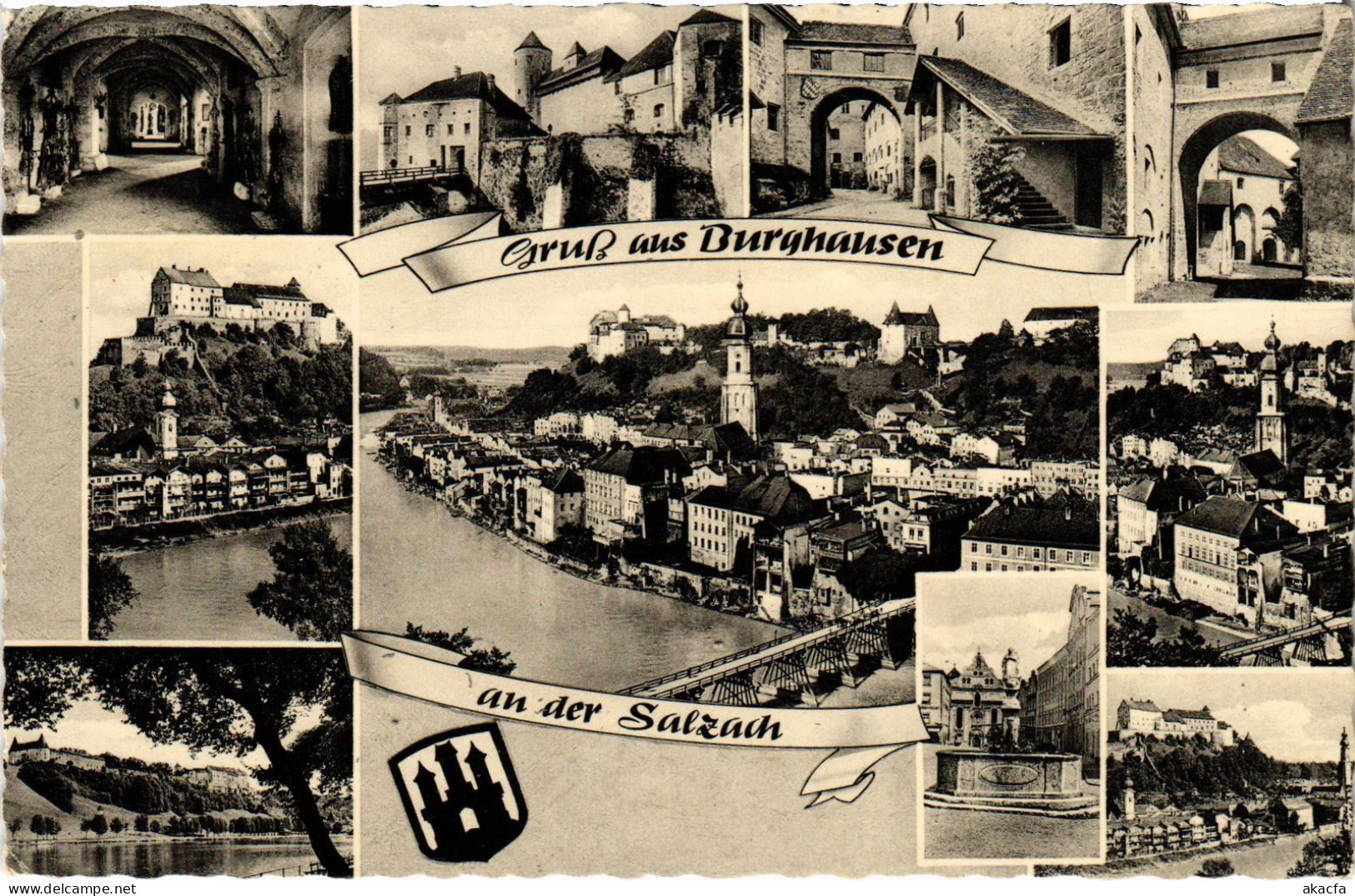 CPA AK Burghausen Souvenir GERMANY (1401122) - Burghausen