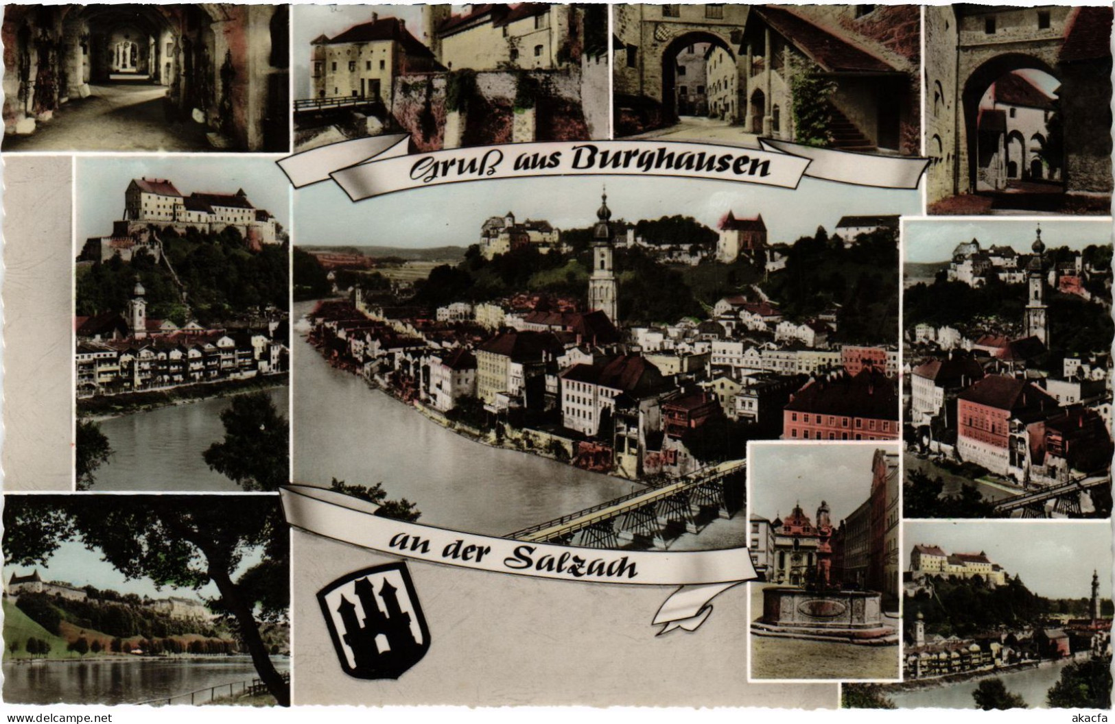 CPA AK Burghausen Souvenir GERMANY (1401111) - Burghausen