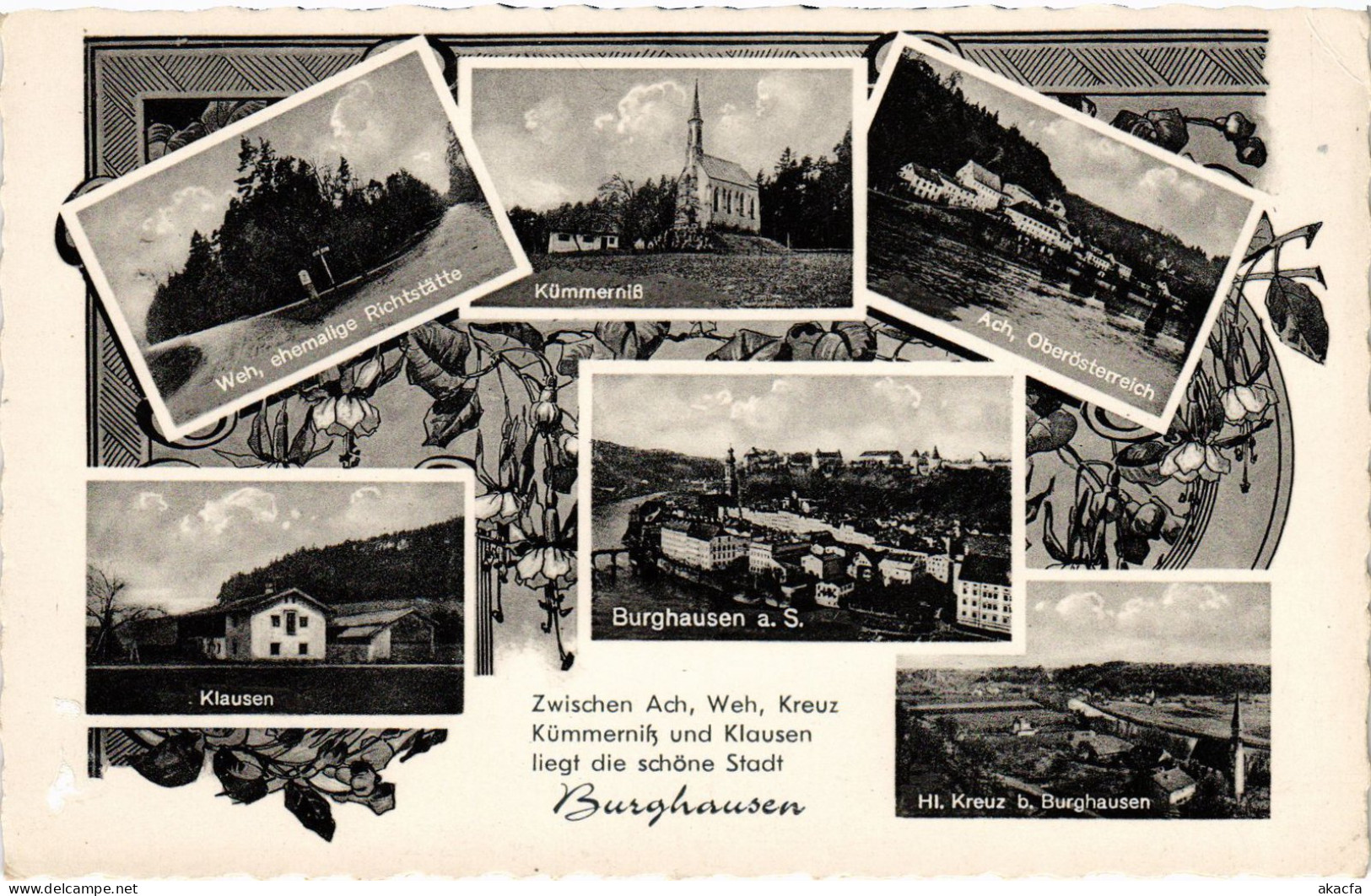 CPA AK Burghausen Souvenir GERMANY (1401091) - Burghausen