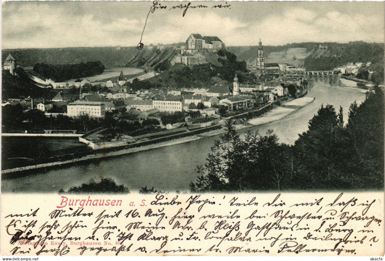 CPA AK Burghausen GERMANY (1401084) - Burghausen