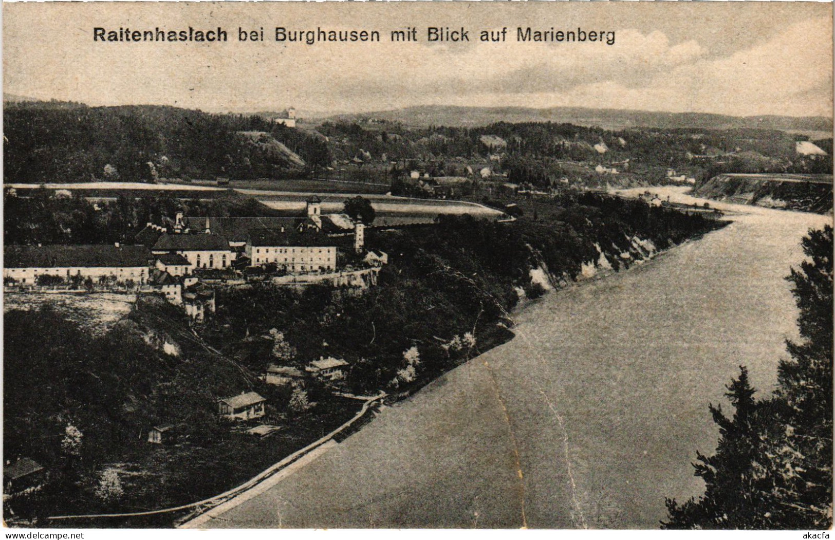 CPA AK Burghausen M. Blick Auf Marienberg GERMANY (1401077) - Burghausen