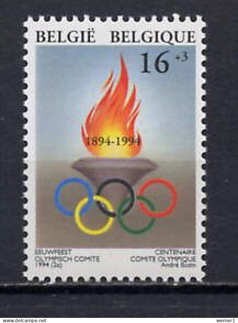 Belgium 1994 Olympic Games IOC Centenary Stamp MNH - Altri & Non Classificati