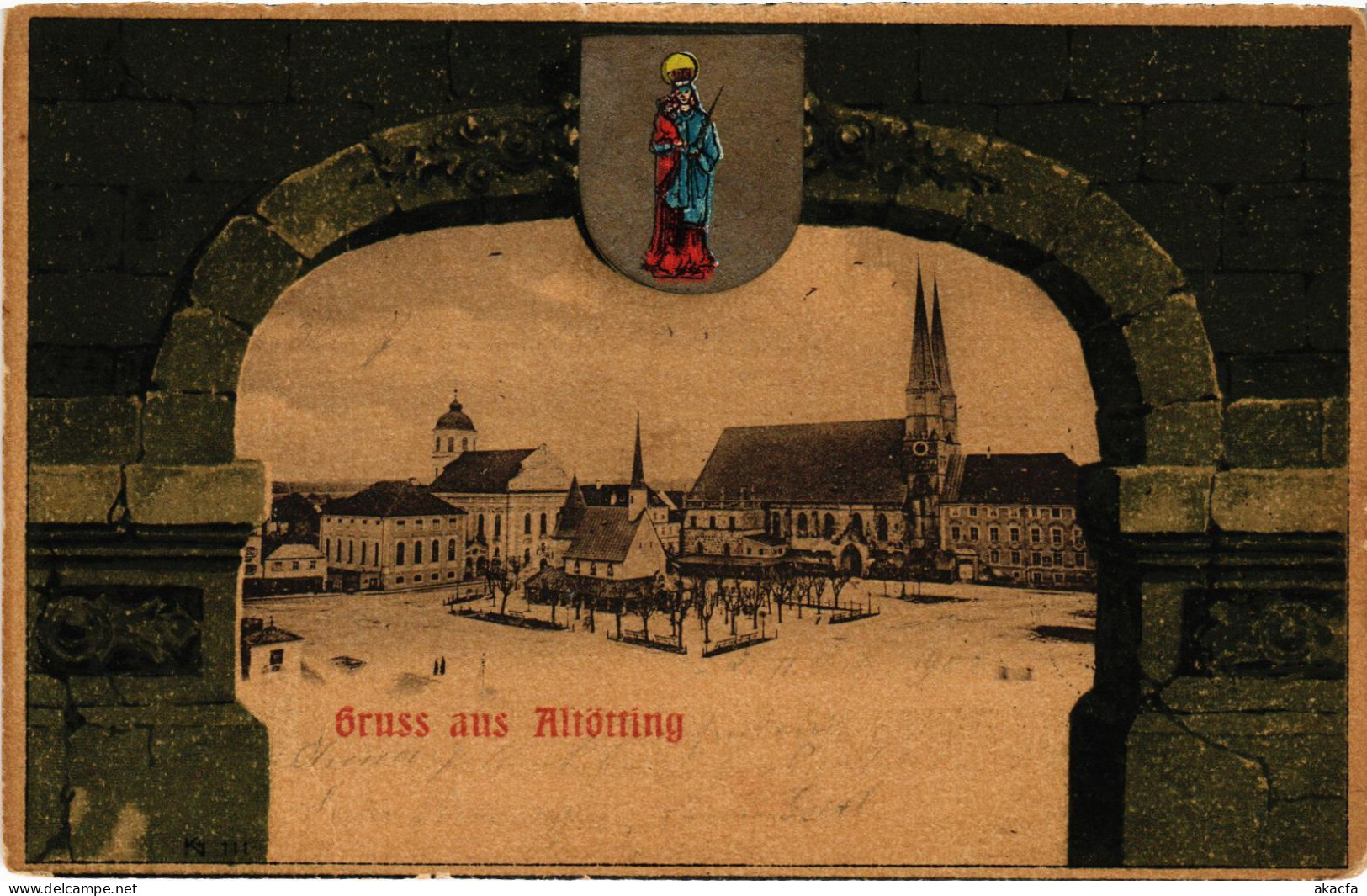 CPA AK Altotting Souvenir GERMANY (1400981) - Altoetting