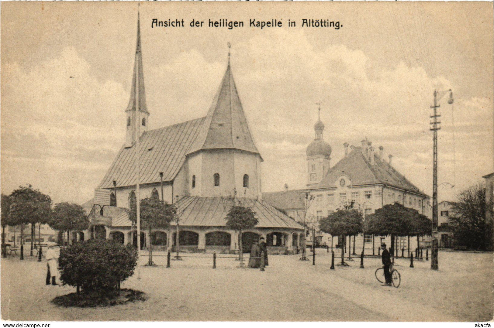 CPA AK Altotting Ansicht Der Heil. Kapelle GERMANY (1400968) - Altoetting