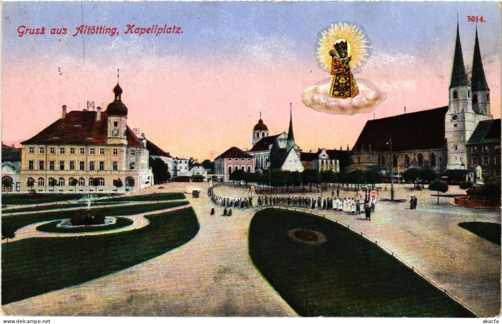 CPA AK Altotting Kapellplatz GERMANY (1400966) - Altötting