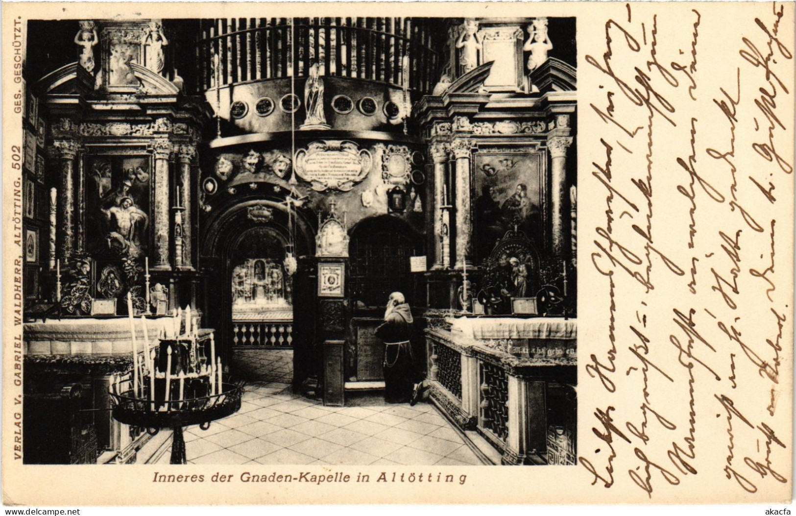 CPA AK Altotting Inneres Der Gnadenkapelle GERMANY (1400956) - Altoetting