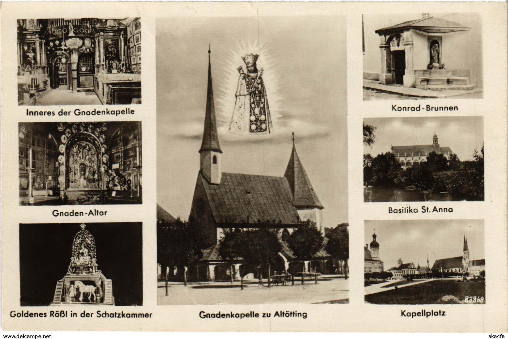 CPA AK Altotting Souvenir GERMANY (1400955) - Altoetting