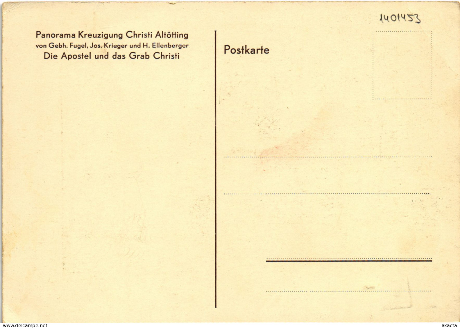 CPA AK Altotting Panorama Kreuzigung Christi GERMANY (1401453) - Altoetting