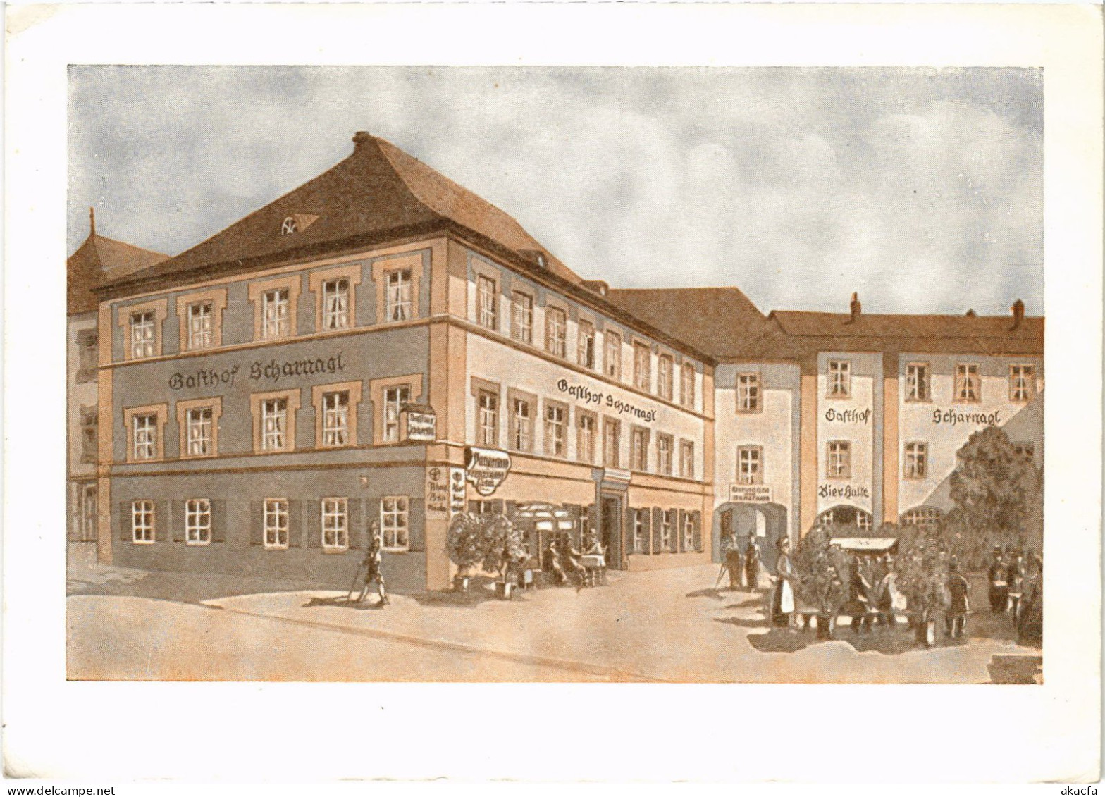 CPA AK Altotting Gasthof Scharnagl GERMANY (1401459) - Altötting