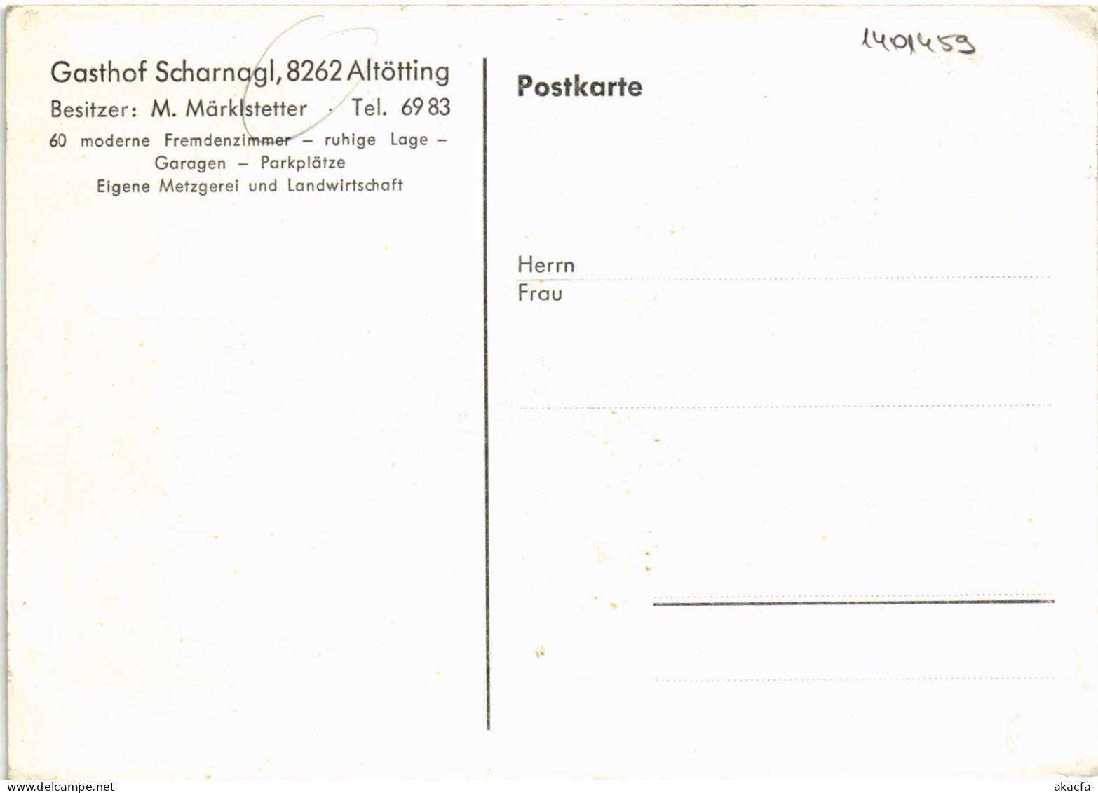 CPA AK Altotting Gasthof Scharnagl GERMANY (1401459) - Altötting