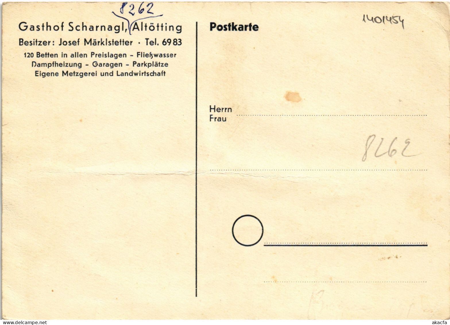 CPA AK Altotting Gasthof Scharnagl GERMANY (1401454) - Altötting