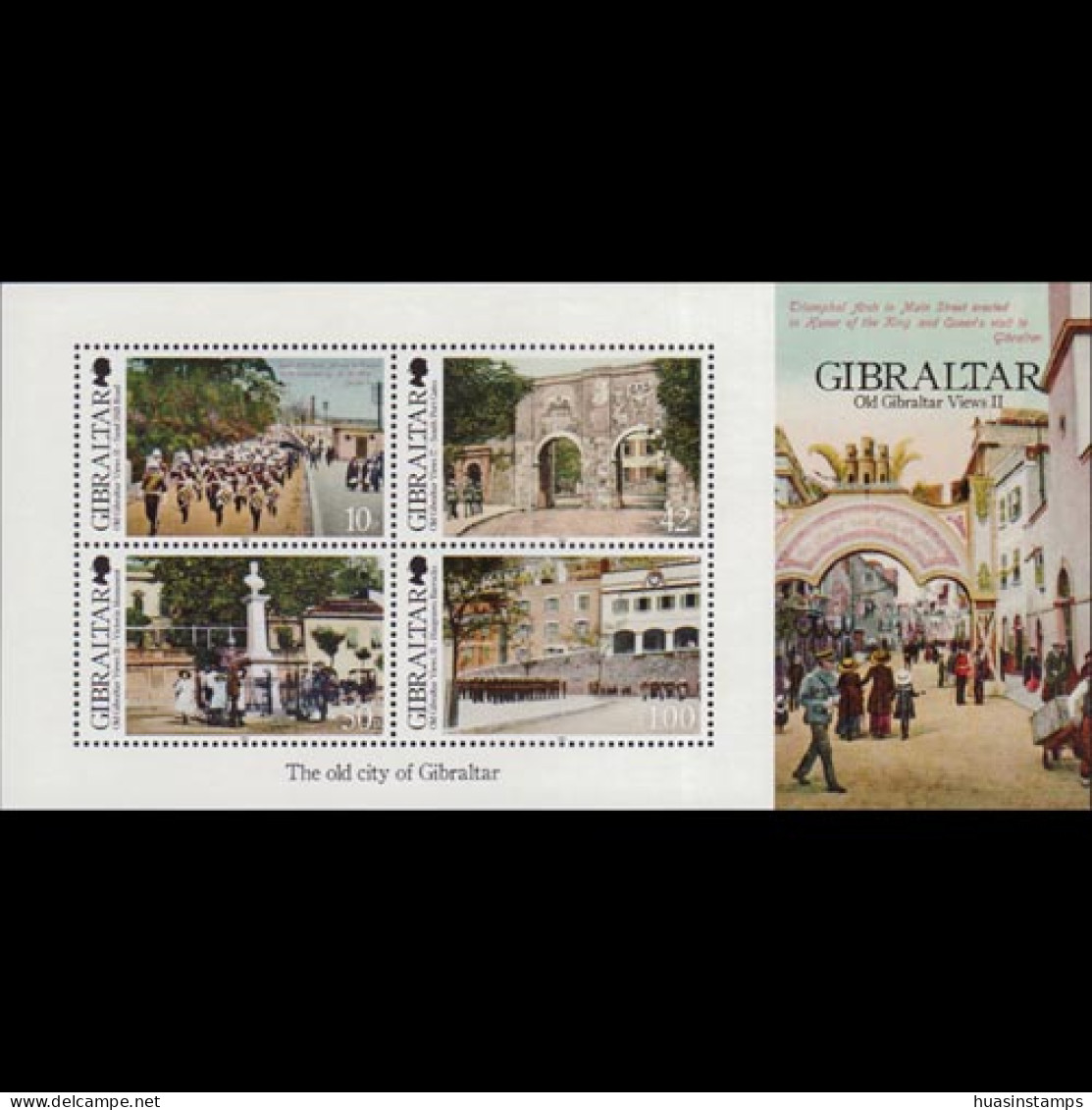 GIBRALTAR 2012 - Scott# 1346 S/S Old Views MNH - Gibilterra