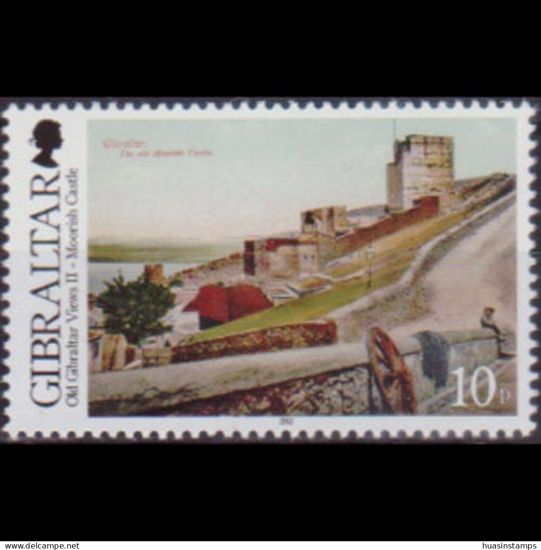 GIBRALTAR 2012 - Scott# 1341 Moorish Castle 10p MNH - Gibilterra