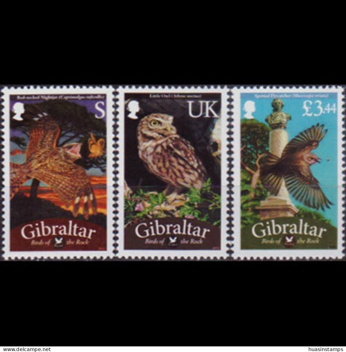 GIBRALTAR 2012 - Scott# 1326-8 Birds Set Of 3 MNH - Gibilterra