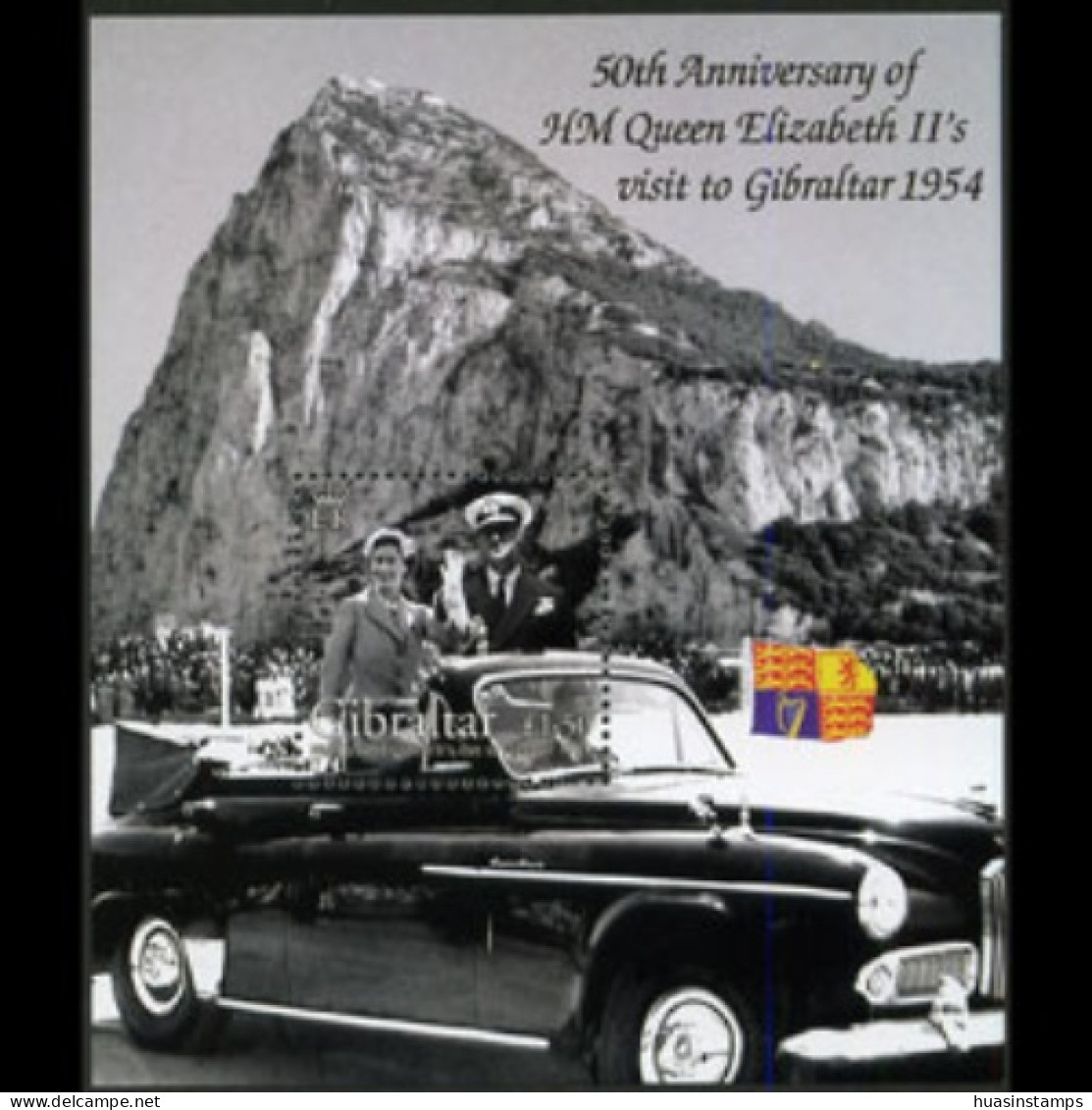 GIBRALTAR 2004 - Scott# 970 S/S Queen Visit MNH - Gibilterra