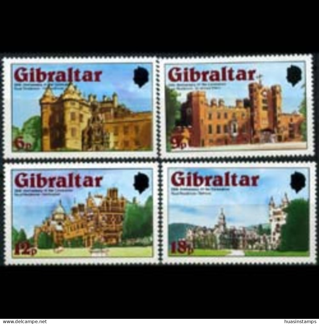 GIBRALTAR 1978 - Scott# 365-8 Coronation 25th. Set Of 4 MNH - Gibraltar