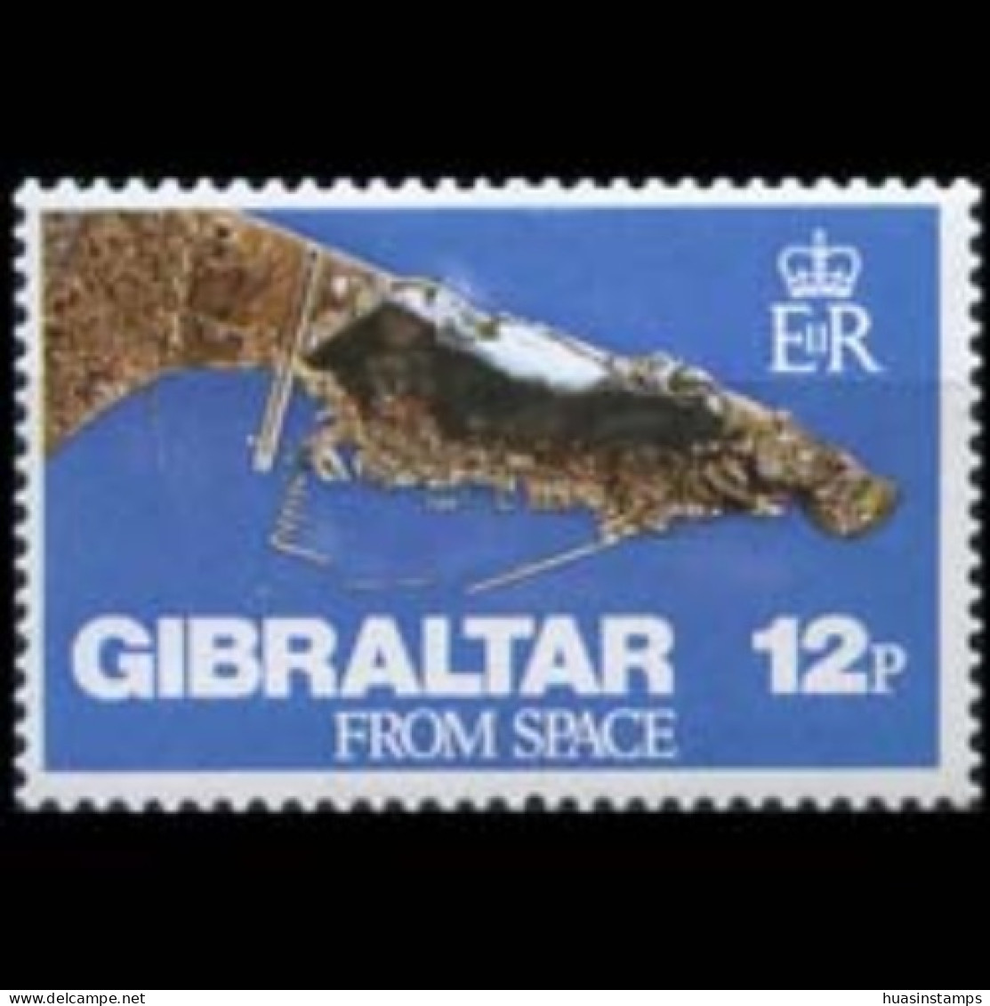 GIBRALTAR 1978 - Scott# 363 Aerial View Set Of 1 MNH - Gibraltar
