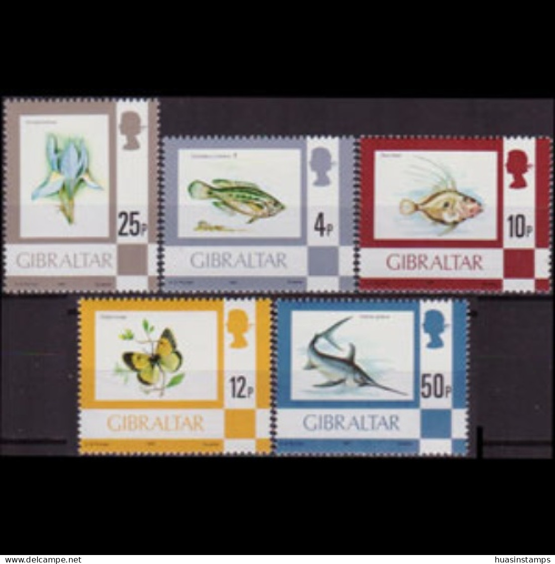 GIBRALTAR 1981 - #345a-53a Nature Dated 1981 Set Of 5 MNH - Gibraltar