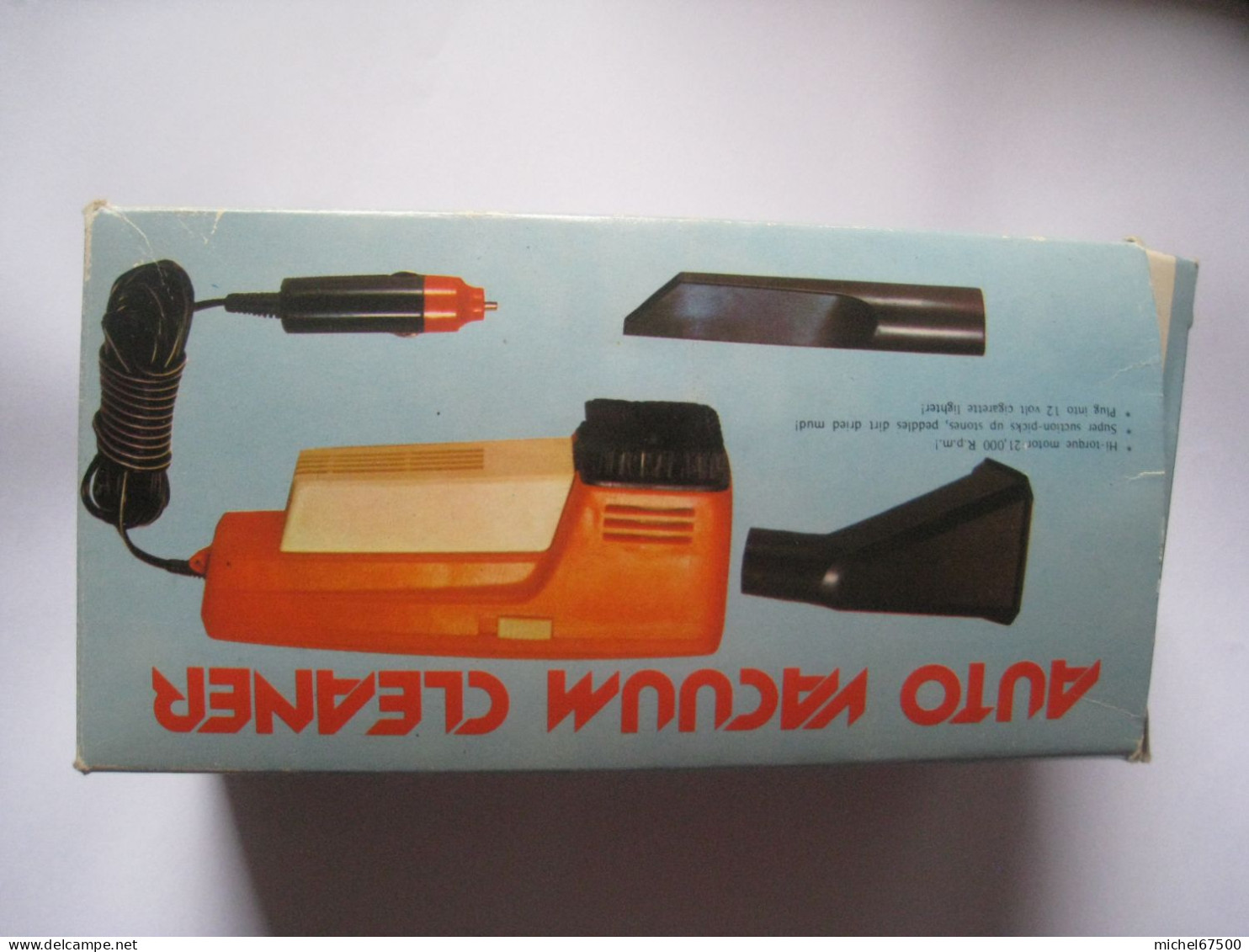 Aspirateur De Voiture Vintage MW 138 (Années 1970)  POUR COLLECTIONNEUR - Andere Geräte