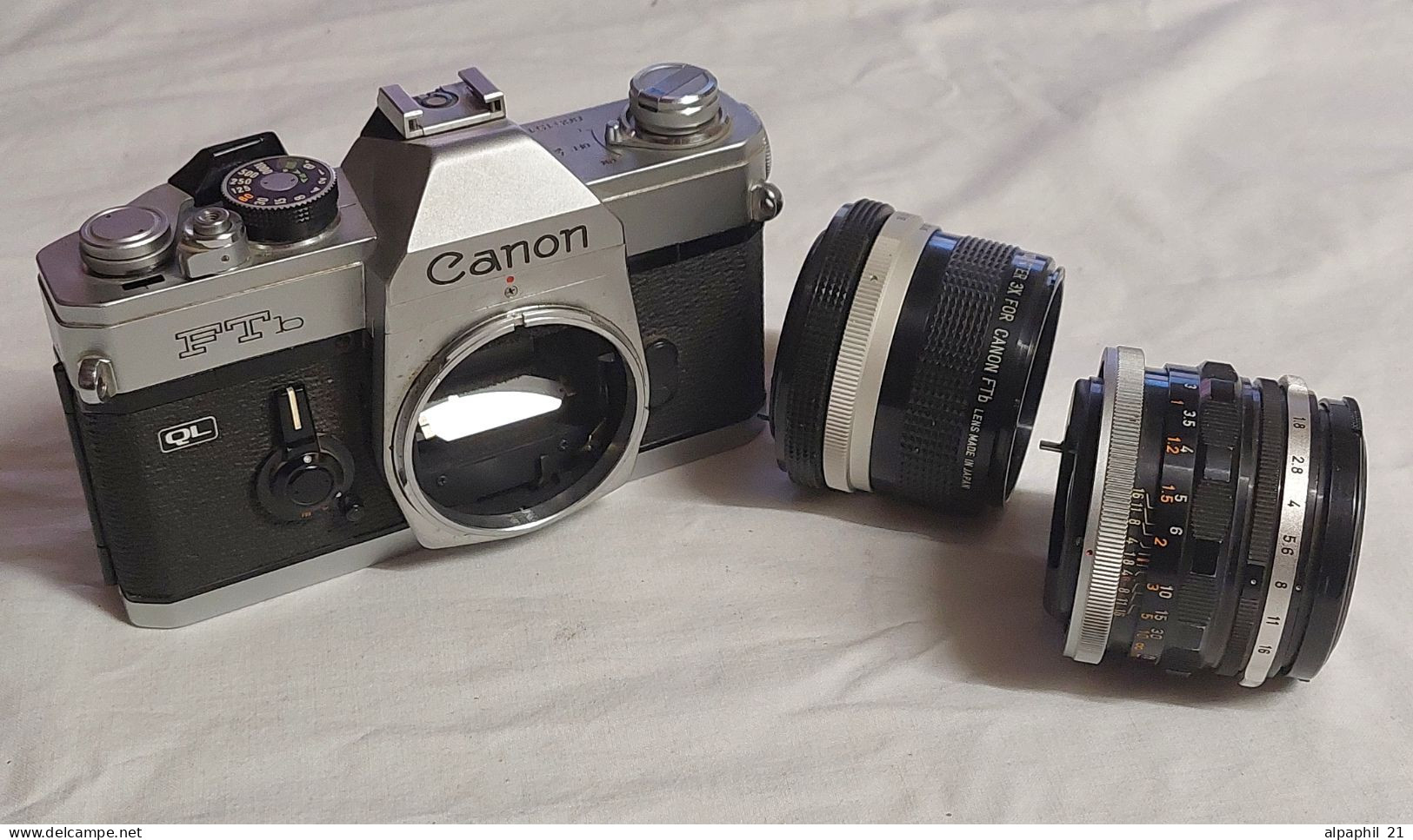 Canon FTb QL And Extras - Cámaras Fotográficas