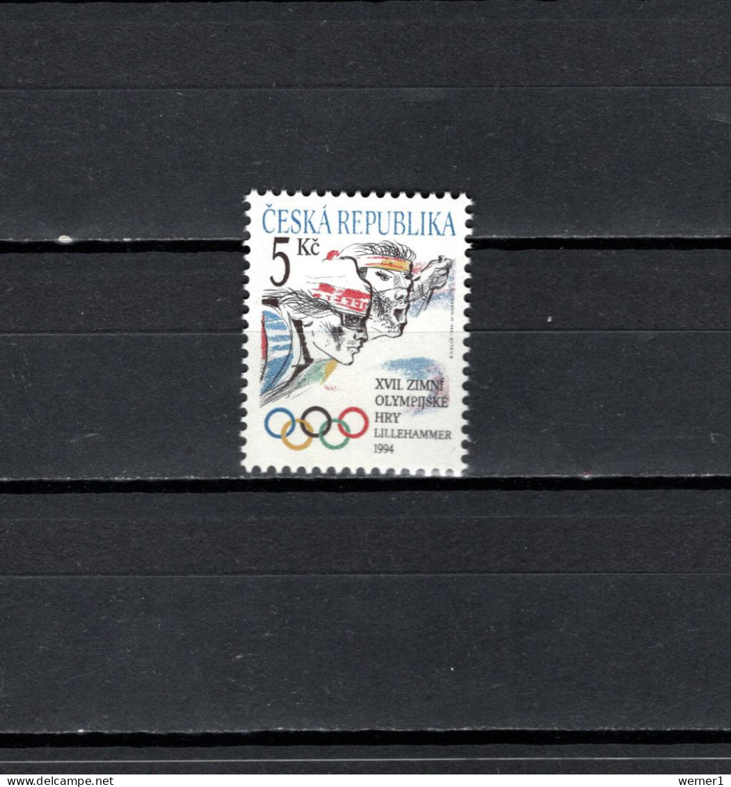 Czech Republic 1994 Olympic Games Lillehammer Stamp MNH - Inverno1994: Lillehammer