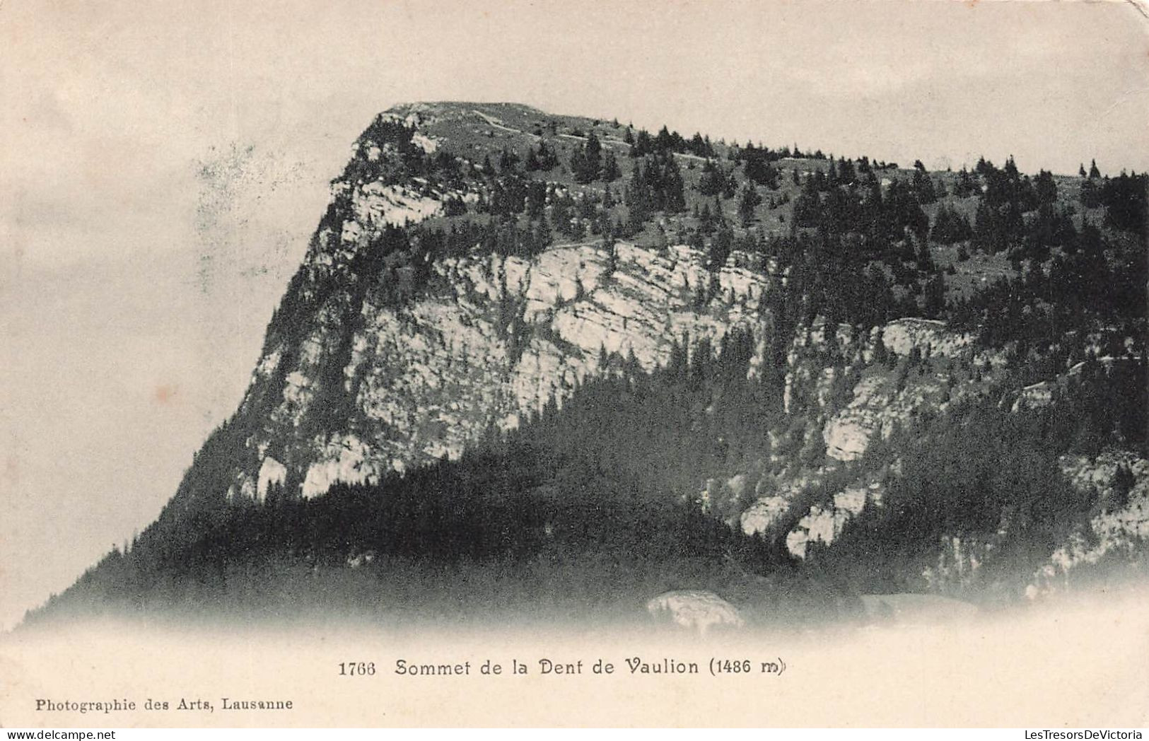 SUISSE - Vaulion - Sommet De La Dent De Vaulion (1486m) - Carte Postale Ancienne - Vaulion