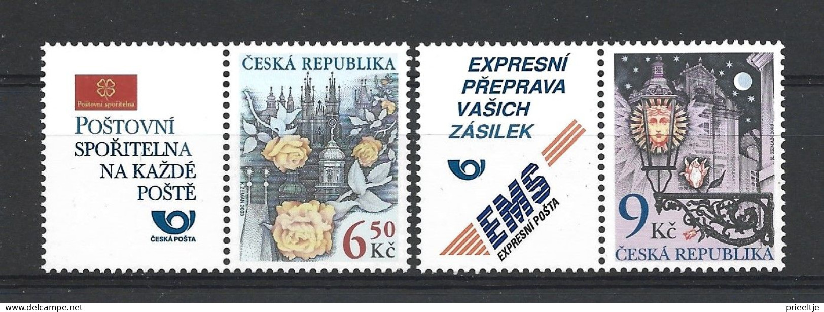 Ceska Rep. 2003 Definitives Y.T. 348/349 ** - Nuovi