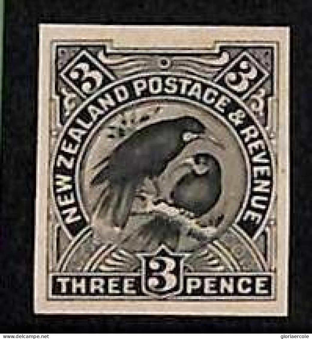 ZA0043a - NEW ZEALAND  - STAMP - SG # 321 Black PROOF On HEAVY PAPER Birds - Other & Unclassified