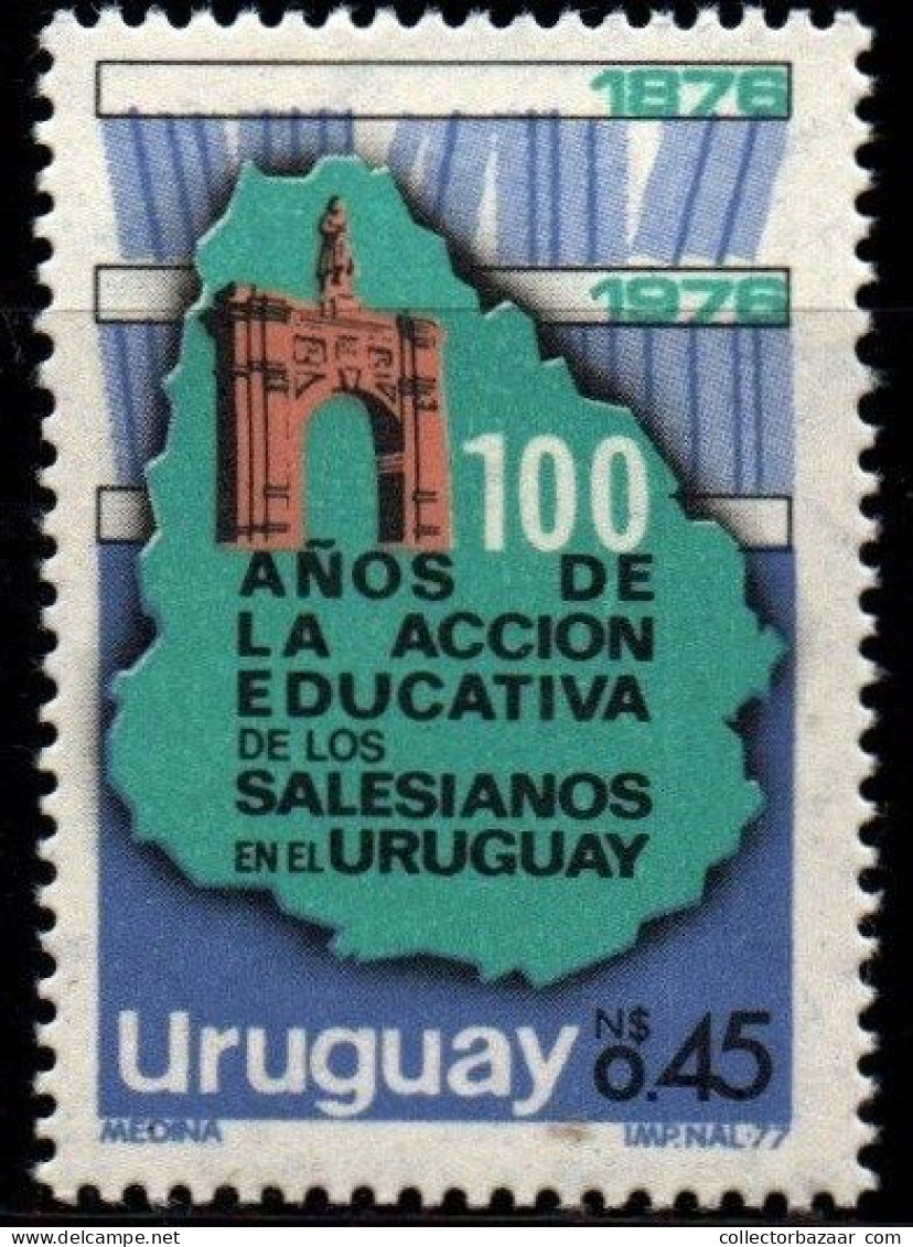 1977 Uruguay Centenary Of Salesian Brothers Educational System In Uruguay  #978 ** MNH - Uruguay