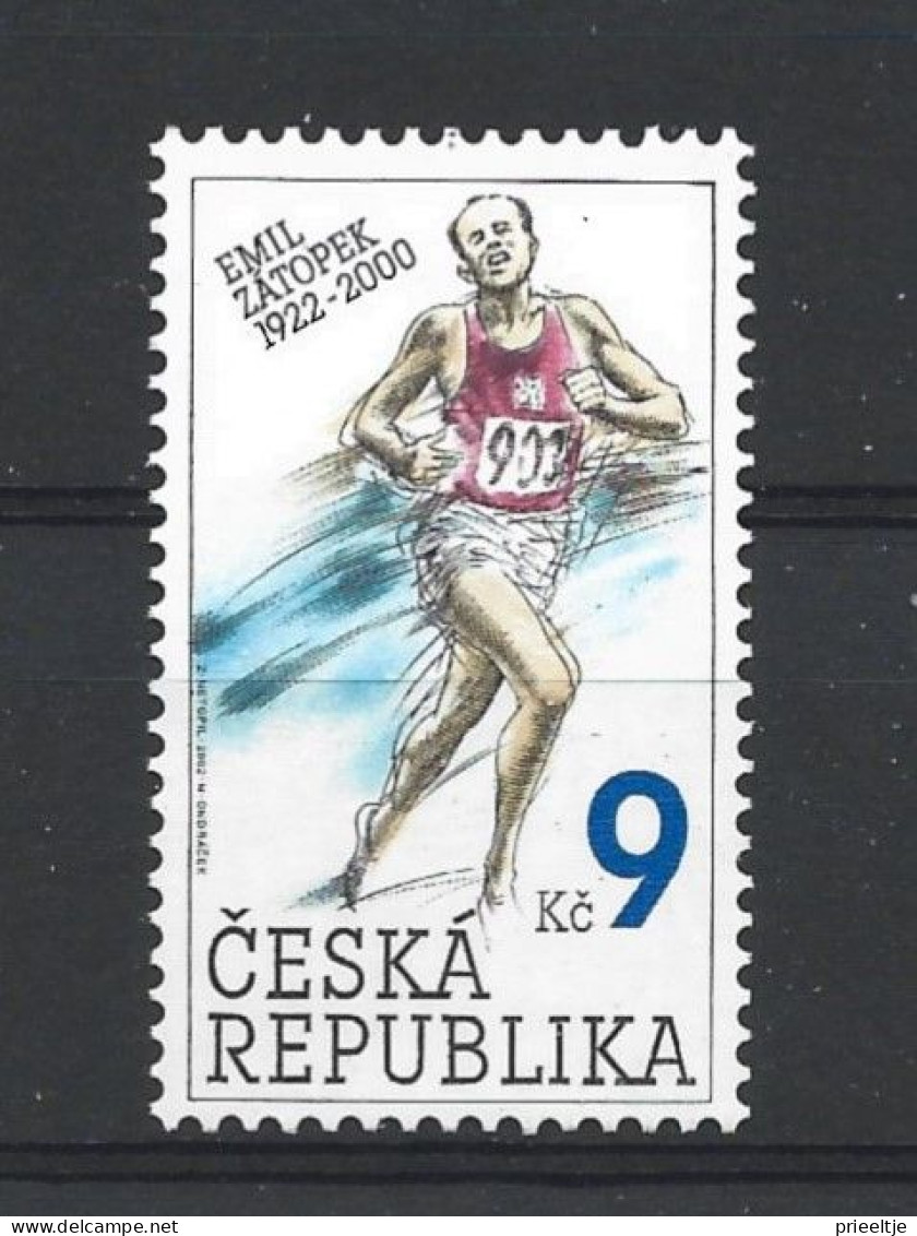 Ceska Rep. 2002 Emil Zatopek 80th Anniv. Y.T. 307 ** - Unused Stamps