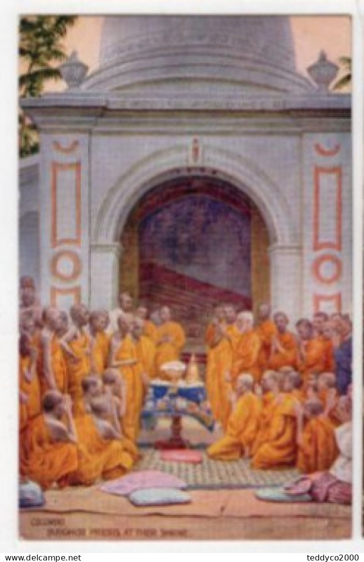 TUCK'S POST CARD Colombo Buddhist Priests Serie I N.8937 - Tuck, Raphael