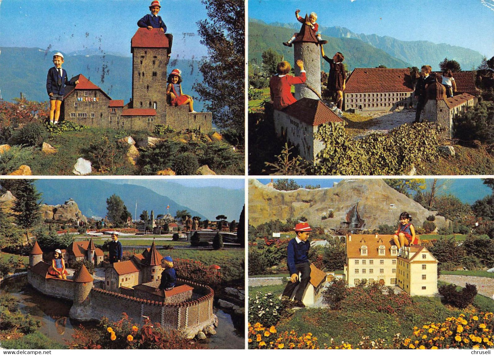 Swiss Miniatur  4 Bild Melide - Melide